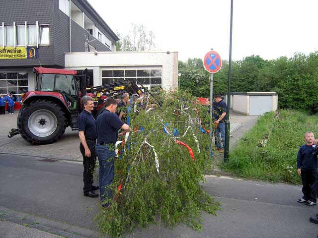 Maibaum 2005 der Feuerwehr