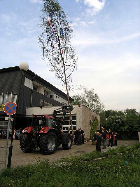 Maibaum 2005 der Feuerwehr