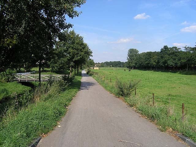 Radweg am Neffelbach