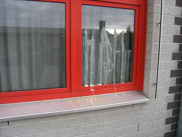 Vandalismus an der Schule