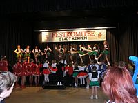 Tanzgruppe beim Tanz-Festival
