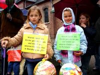Protest gegen Kindergarten-Schließung