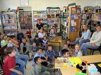 Kindergarten in der Bücherei