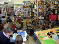 Kindergarten in der Bücherei