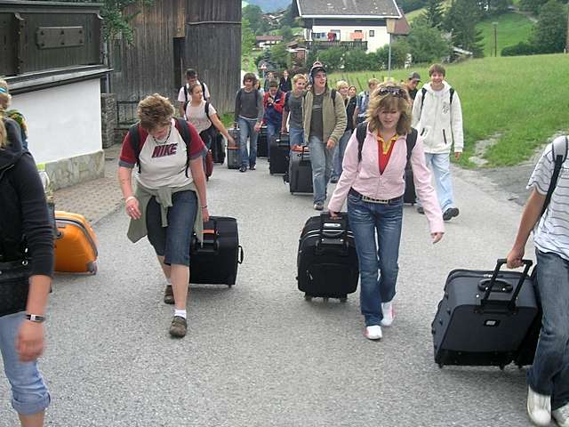 Ferienfahrt 2007 - 1. Tag