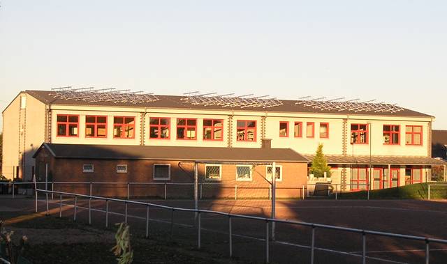 Photovoltaik-Anlage auf der Schule