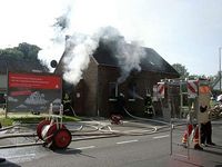 Wohnungsbrand in Bergerhausen