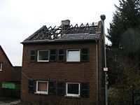 Hausbrand in Niederbolheim