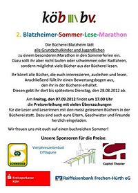 Sommer-Lese-Marathon