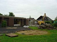 Kindergarten abgerissen