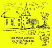 CDU-Rundschreiben zu Ostern